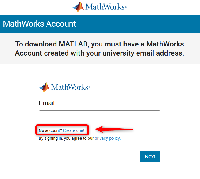 mathwork account